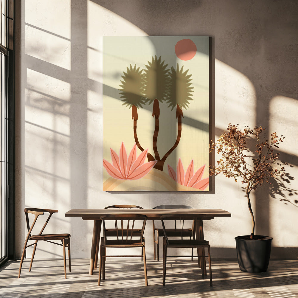 Palms 01 | Canvas