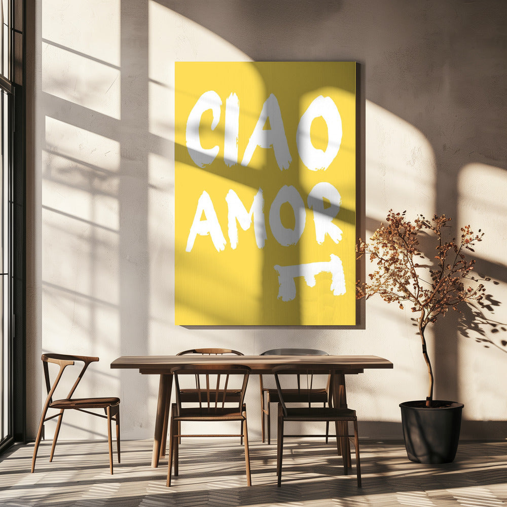 Moderne typografie en levendige kleuren | Canvas