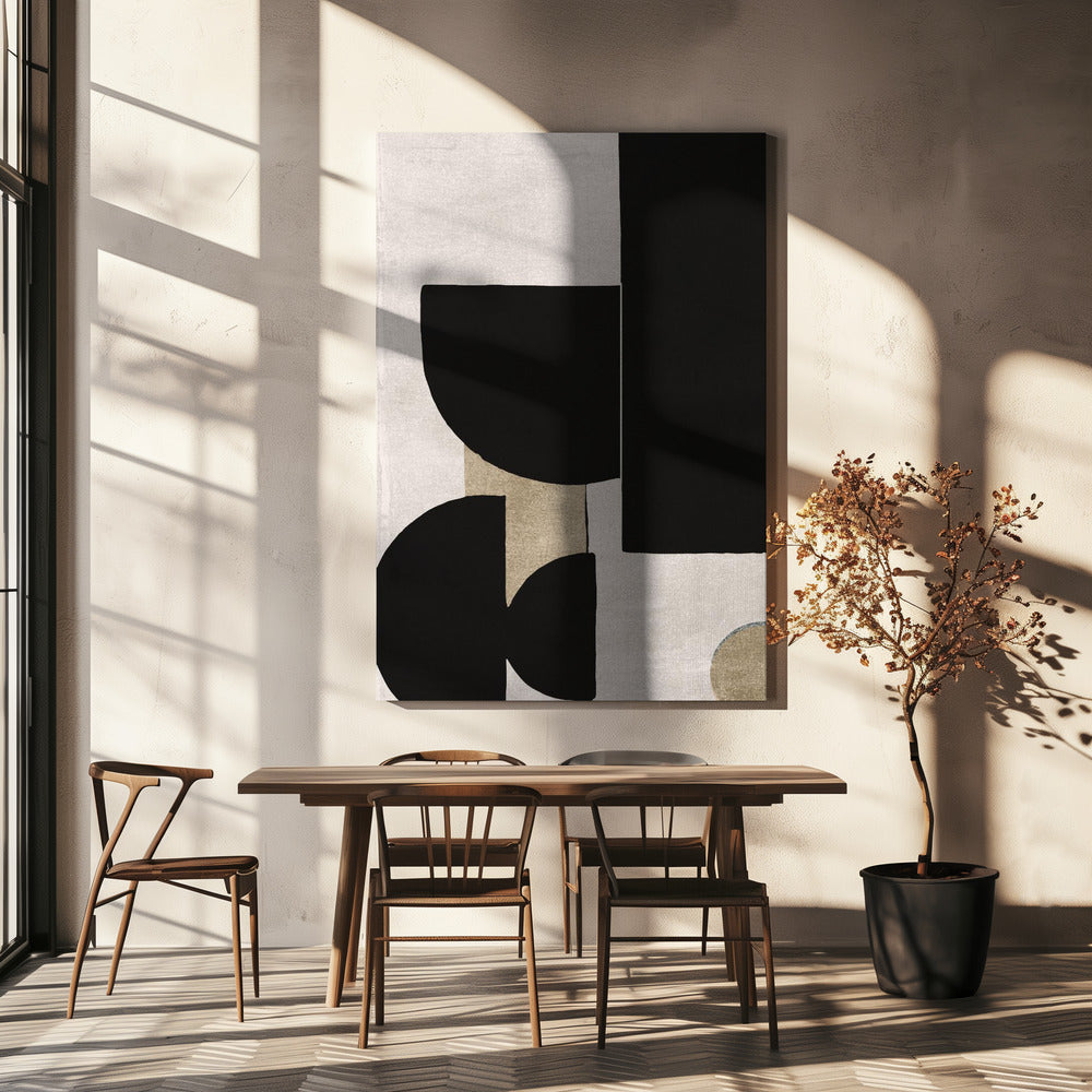 Schaduwspelvormen | Canvas