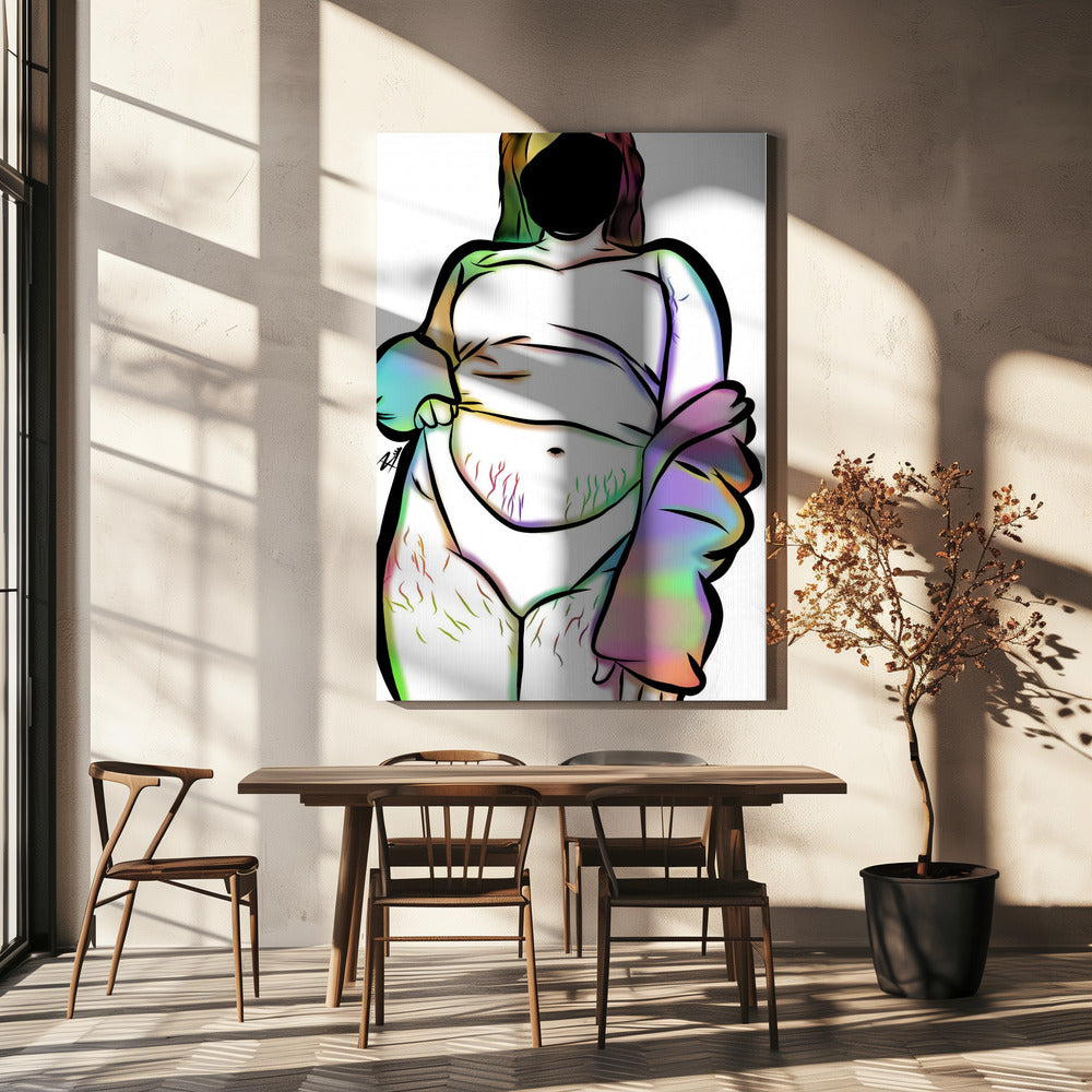 Kleurrijk vertrouwen | Canvas