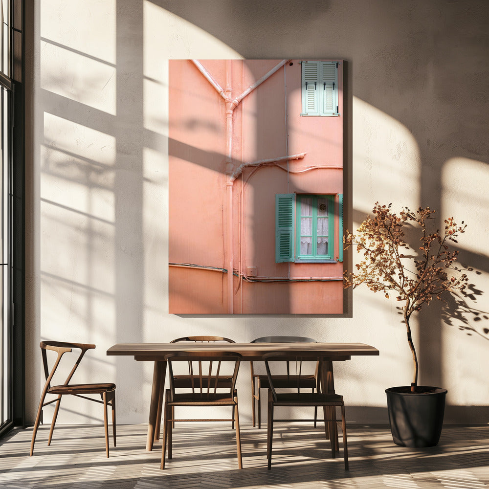 Pasteltinten van de Côte | Canvas
