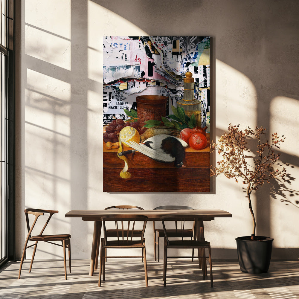 Stilleven Oud en Nieuw Gecombineerd | Canvas