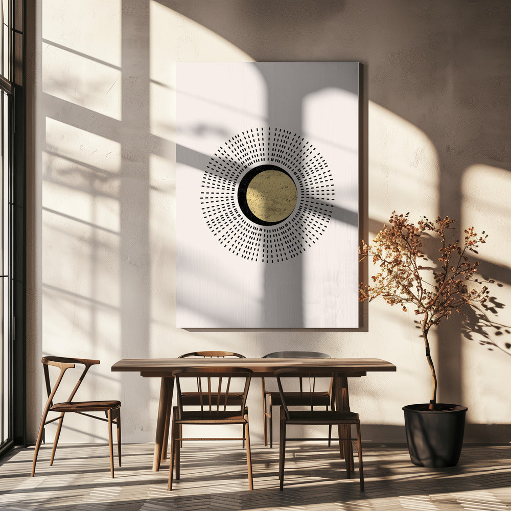 Minimalist Sun | Canvas