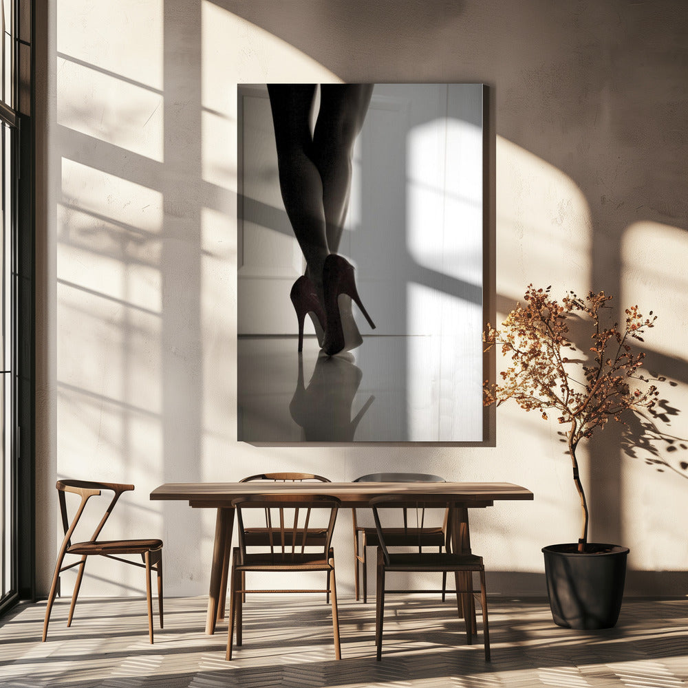 Rode viool | Canvas