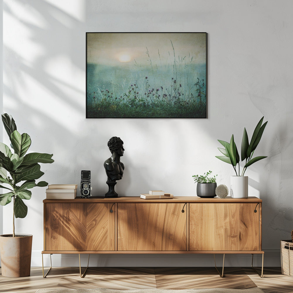 Herfstzonsopgang | Poster
