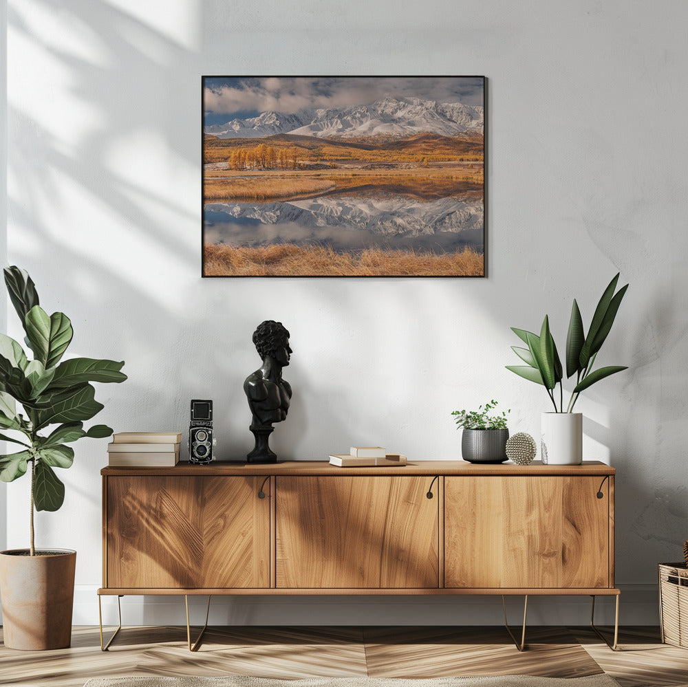 Spiegel voor bergen | Poster