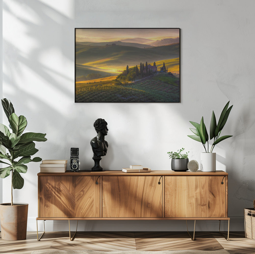 Van groen en goud | Poster