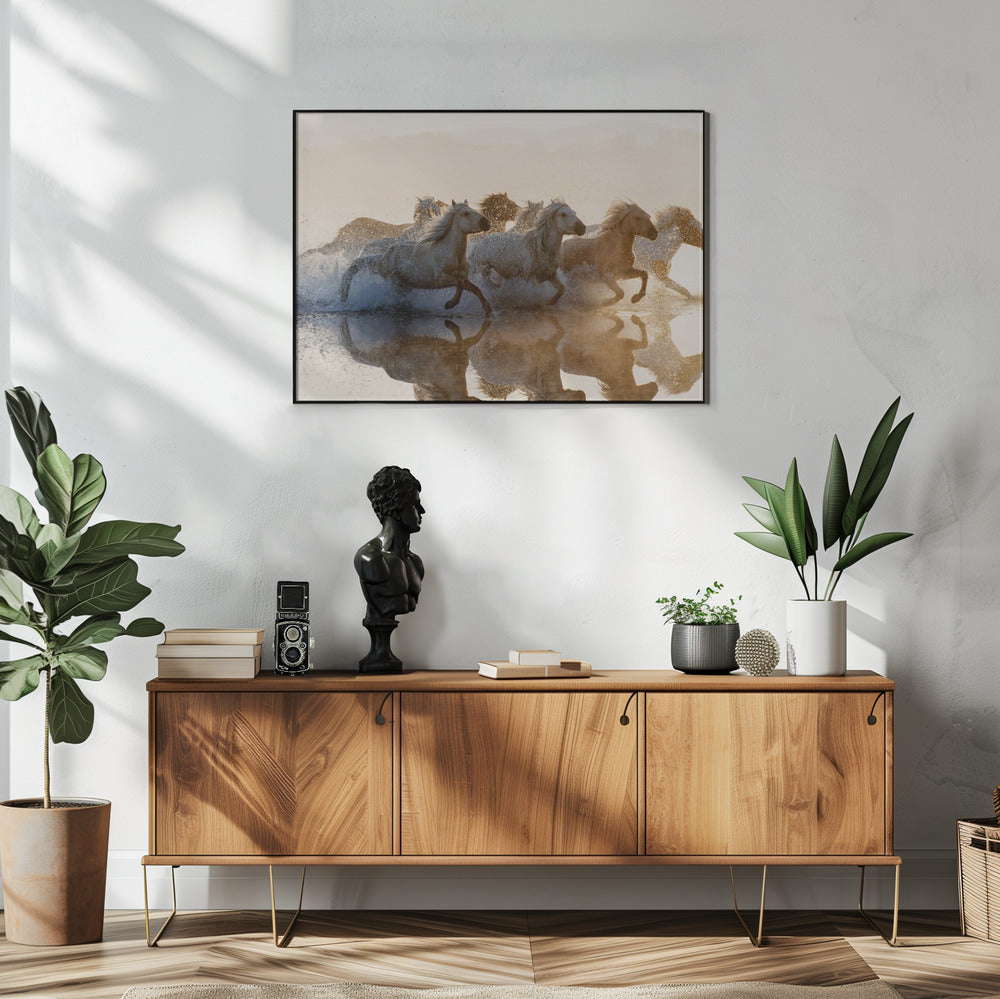 Paarden | Poster