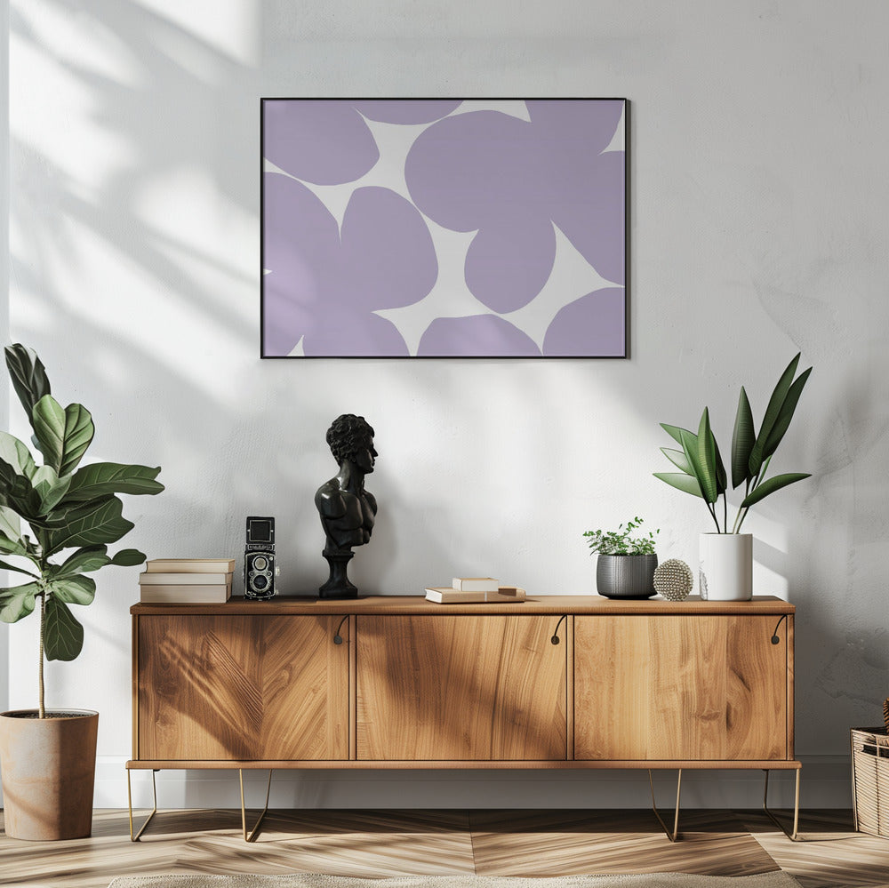 Lavendelblaadjes Droom | Poster