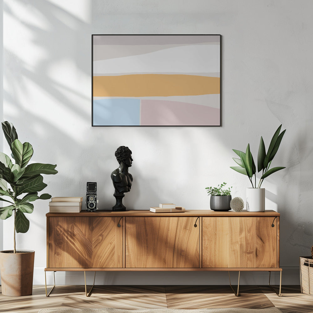 Gelaagde tinten | Poster