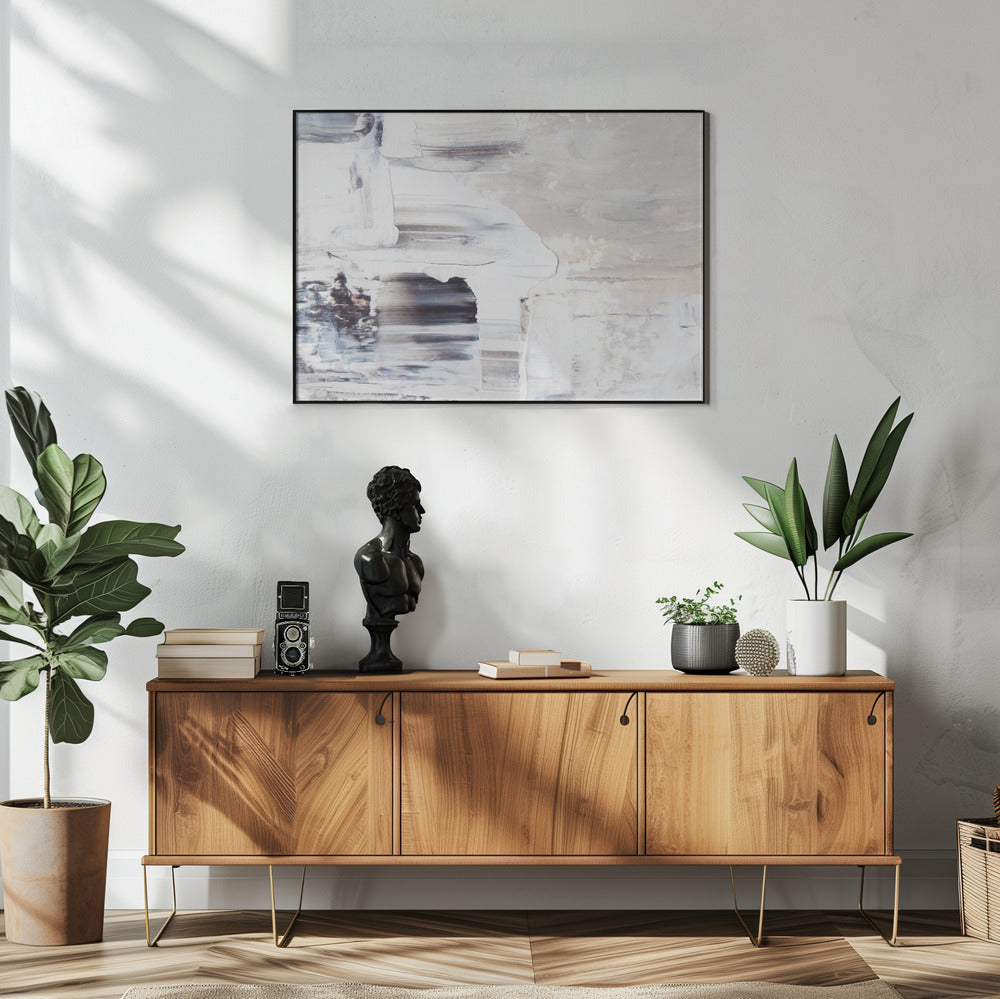 Serene abstractie | Poster