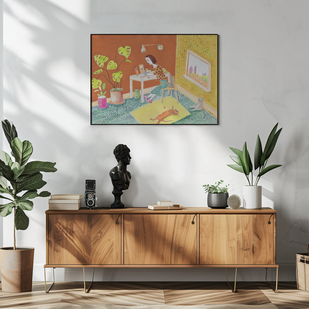 Leven met katten | Poster