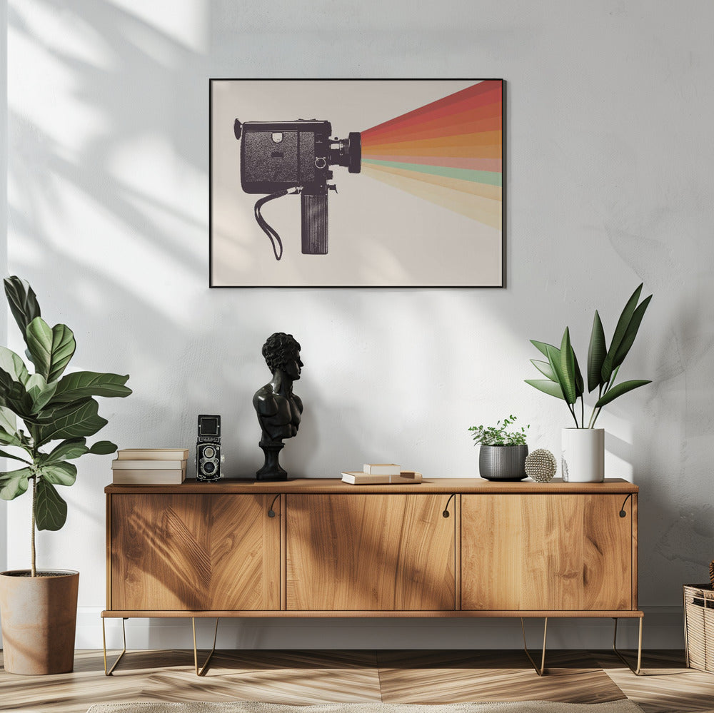 Filmcamera Regenboog | Poster