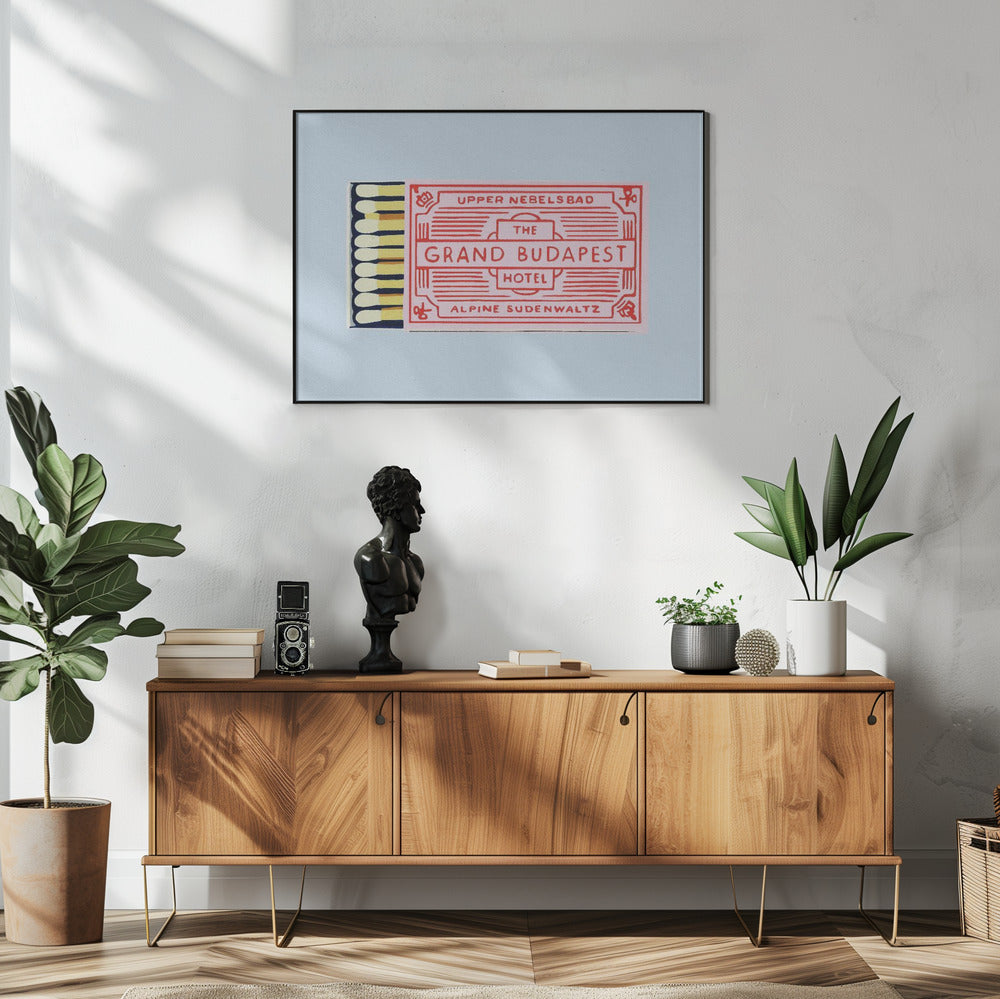 Poster van het Grand Budapest Hotel | Poster