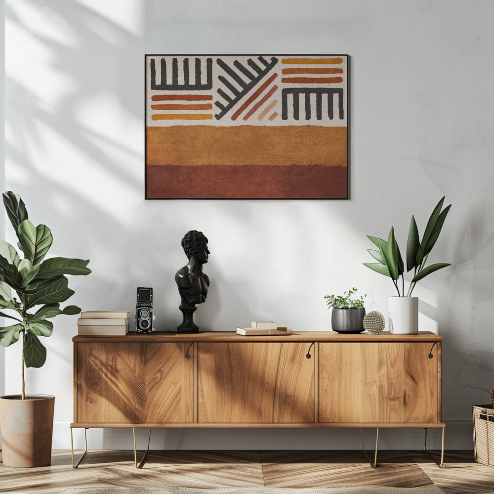 Patterned Earth | Poster