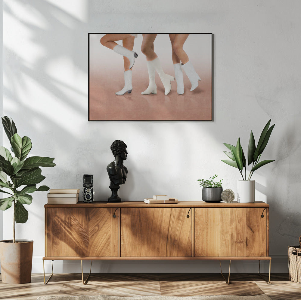 Laarzen in Beweging | Poster