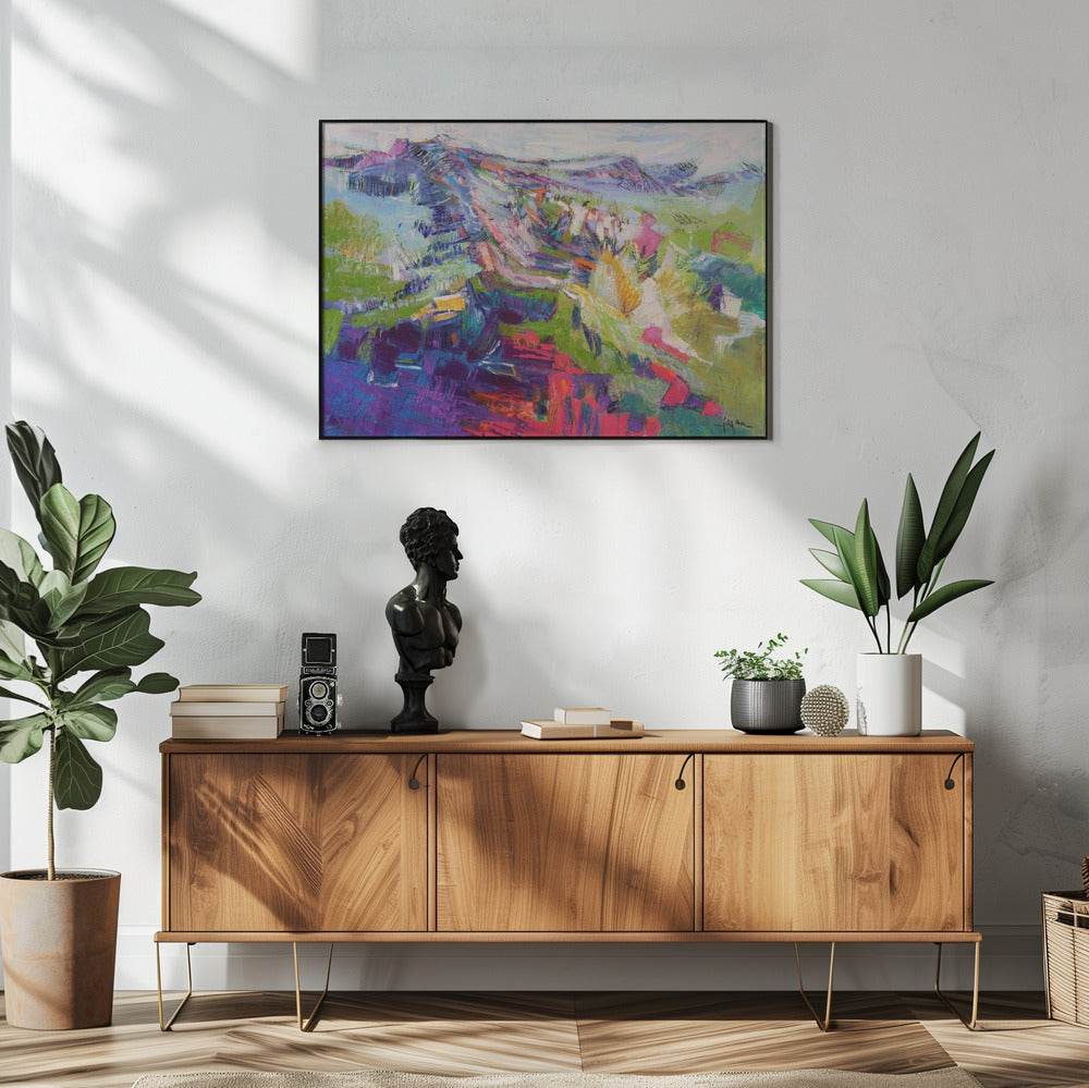 Kleurrijke Horizon | Poster