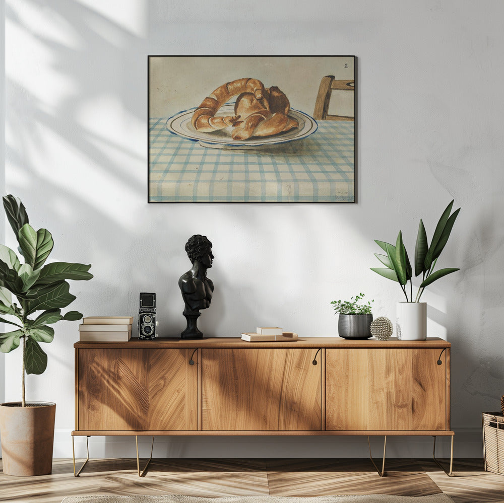 Still Life With Pastry Plate | Poster
