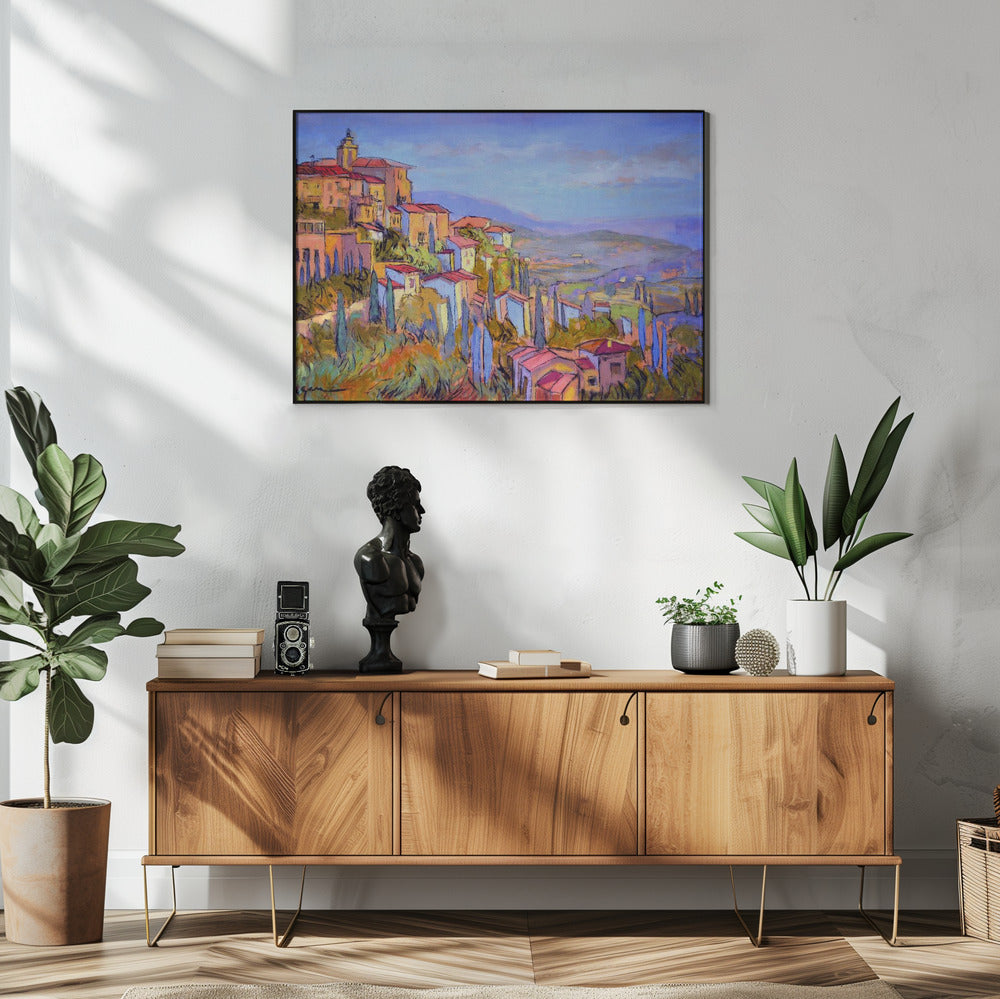 Sereniteit op de heuveltop | Poster