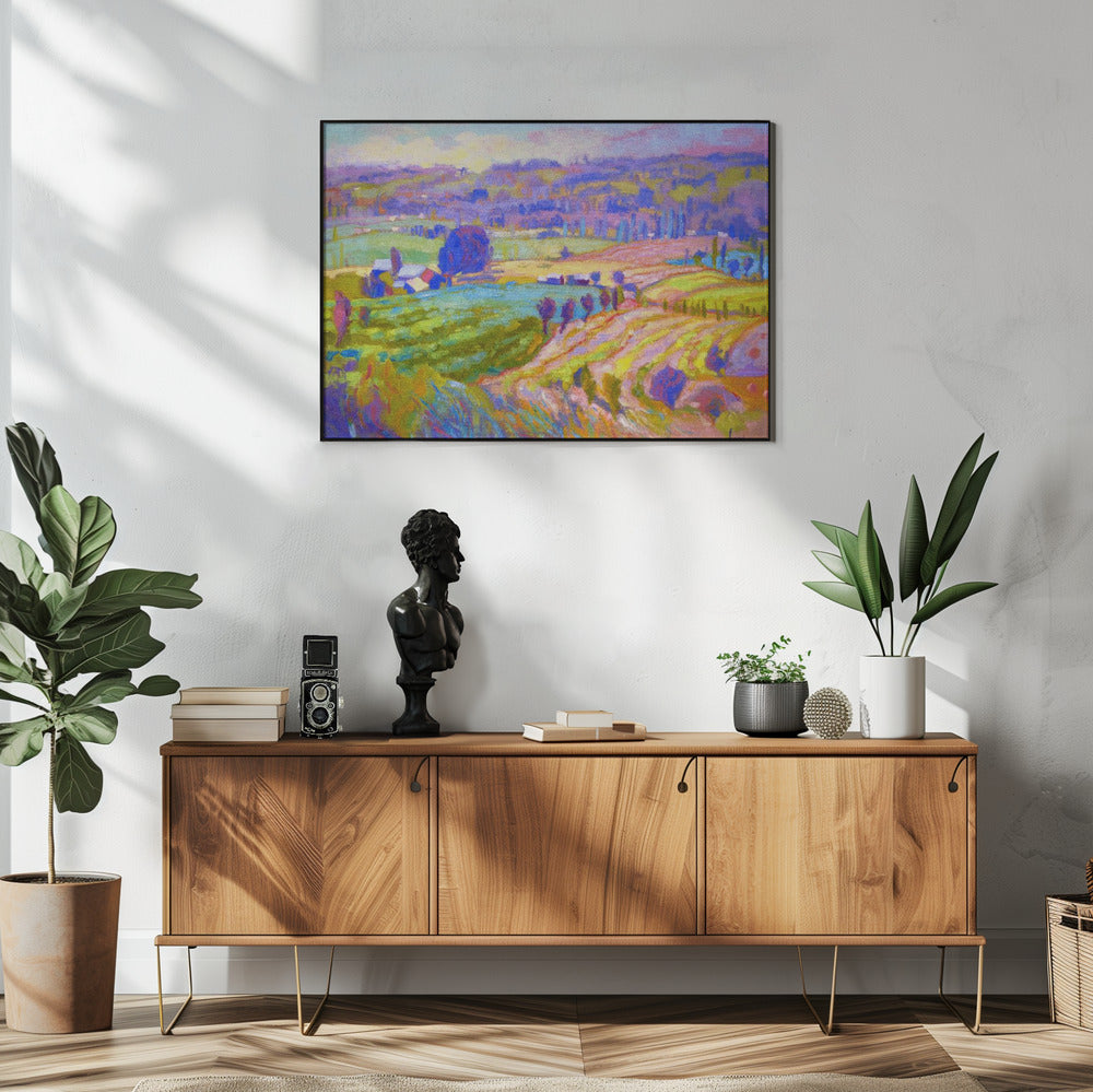 Vibrant Countryside | Poster