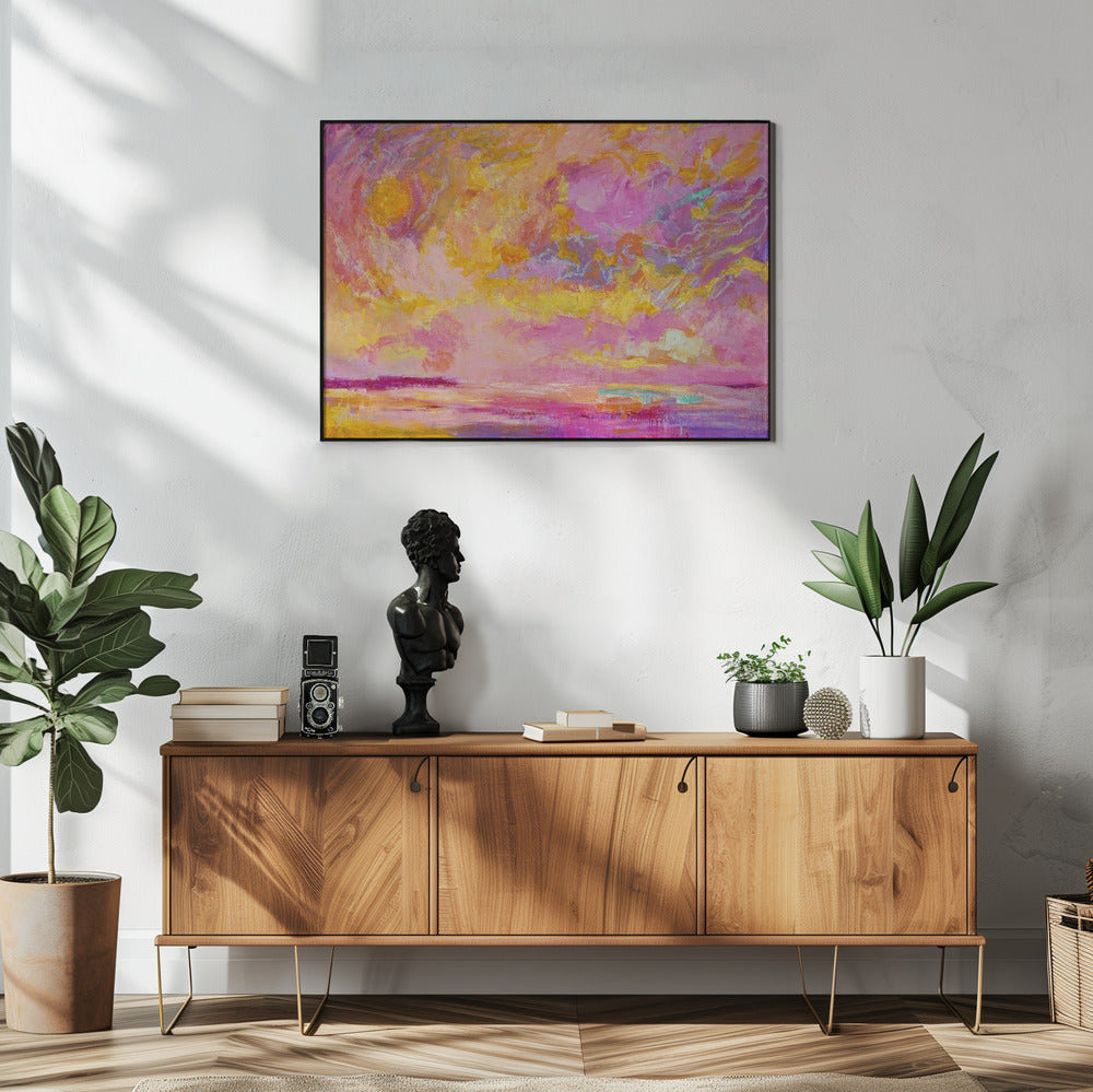 Stralende zonsondergangdroom | Poster