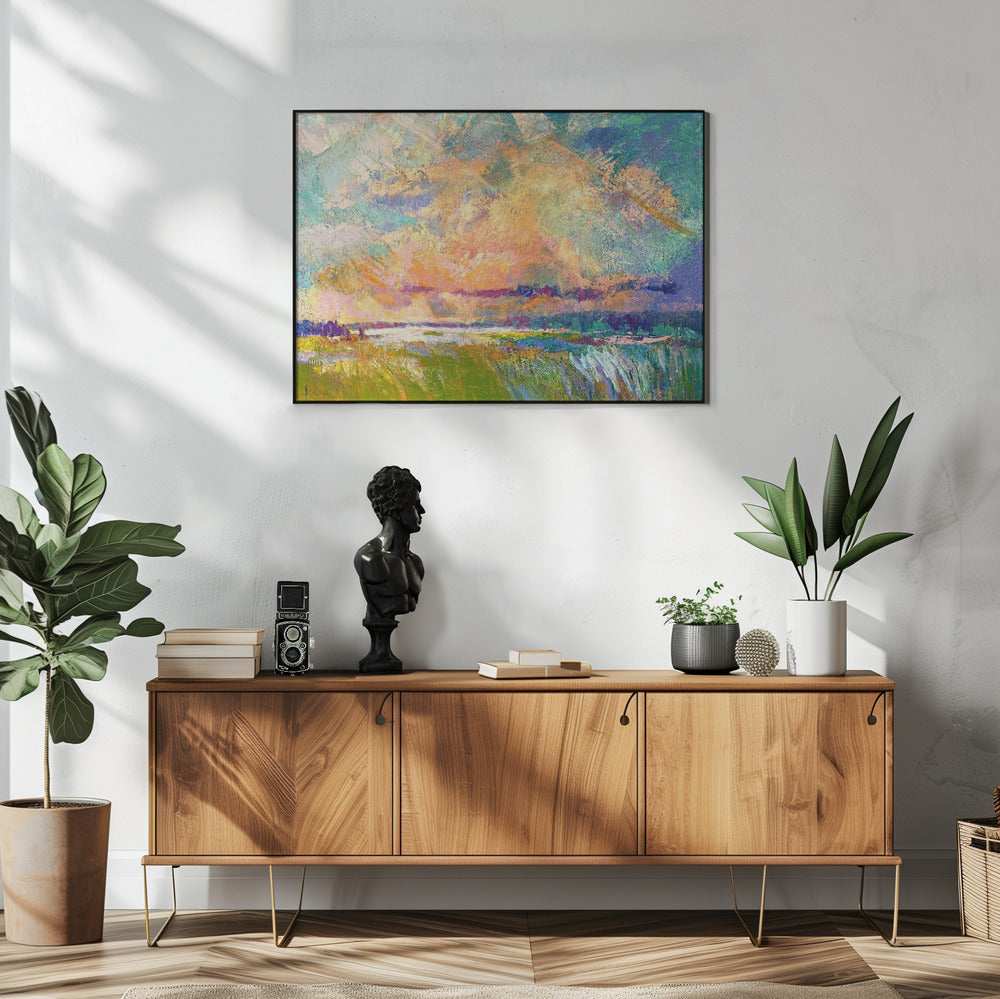 Glowing Skyline | Poster