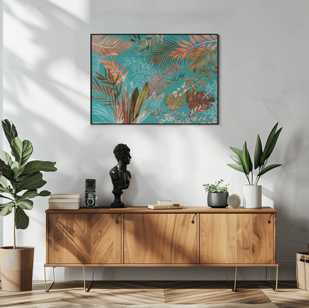 Tropisch gebladerte 08 | Poster