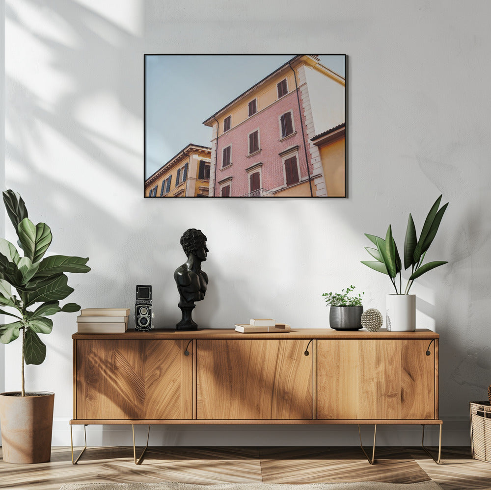 Pastel Bologna | Italy Travel Photography | Poster