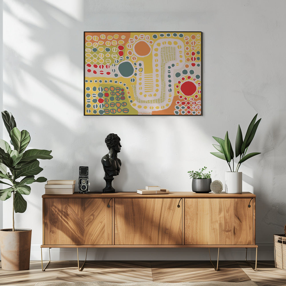 Kiezels Abstract | Poster
