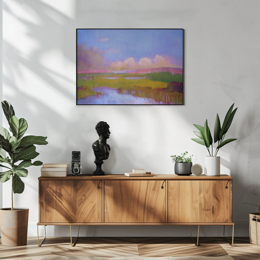Dromerige wetlands | Poster