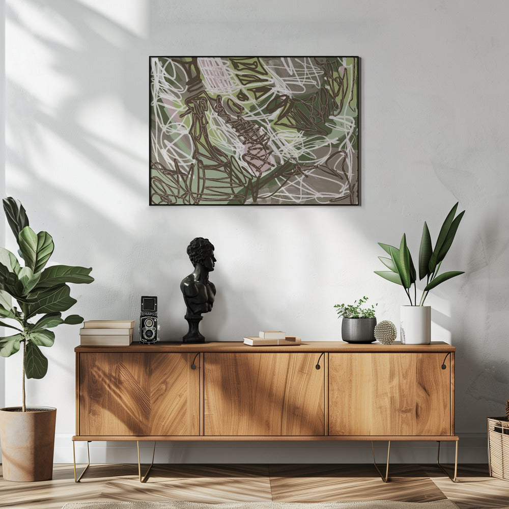 Scribble Abstract | Poster
