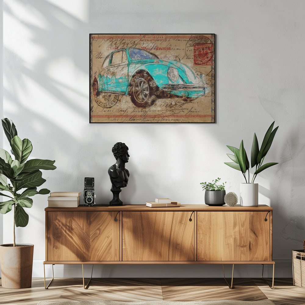 Kunst Volkswagen | Poster
