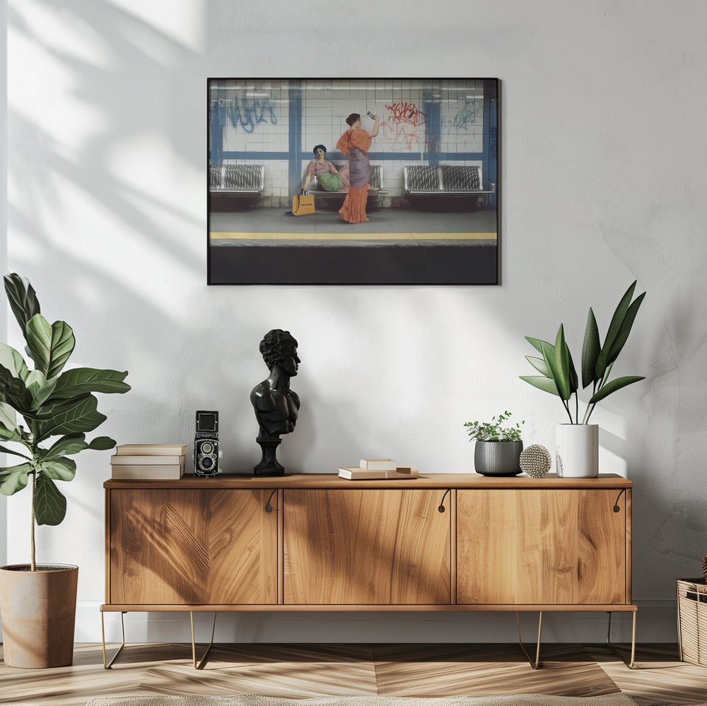 De kunst van het wachten | Poster