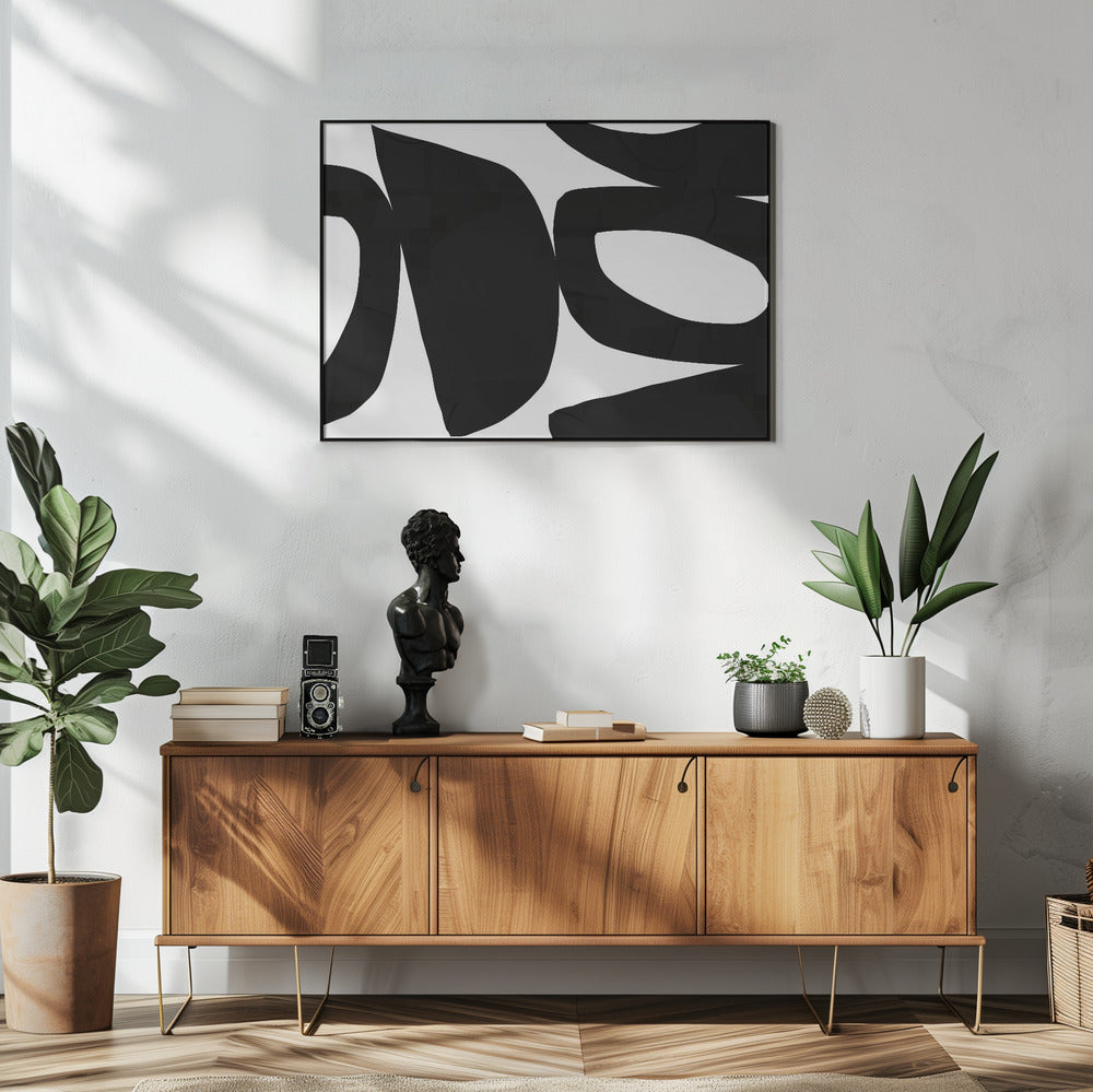 Big Black Shapes 3 | Poster