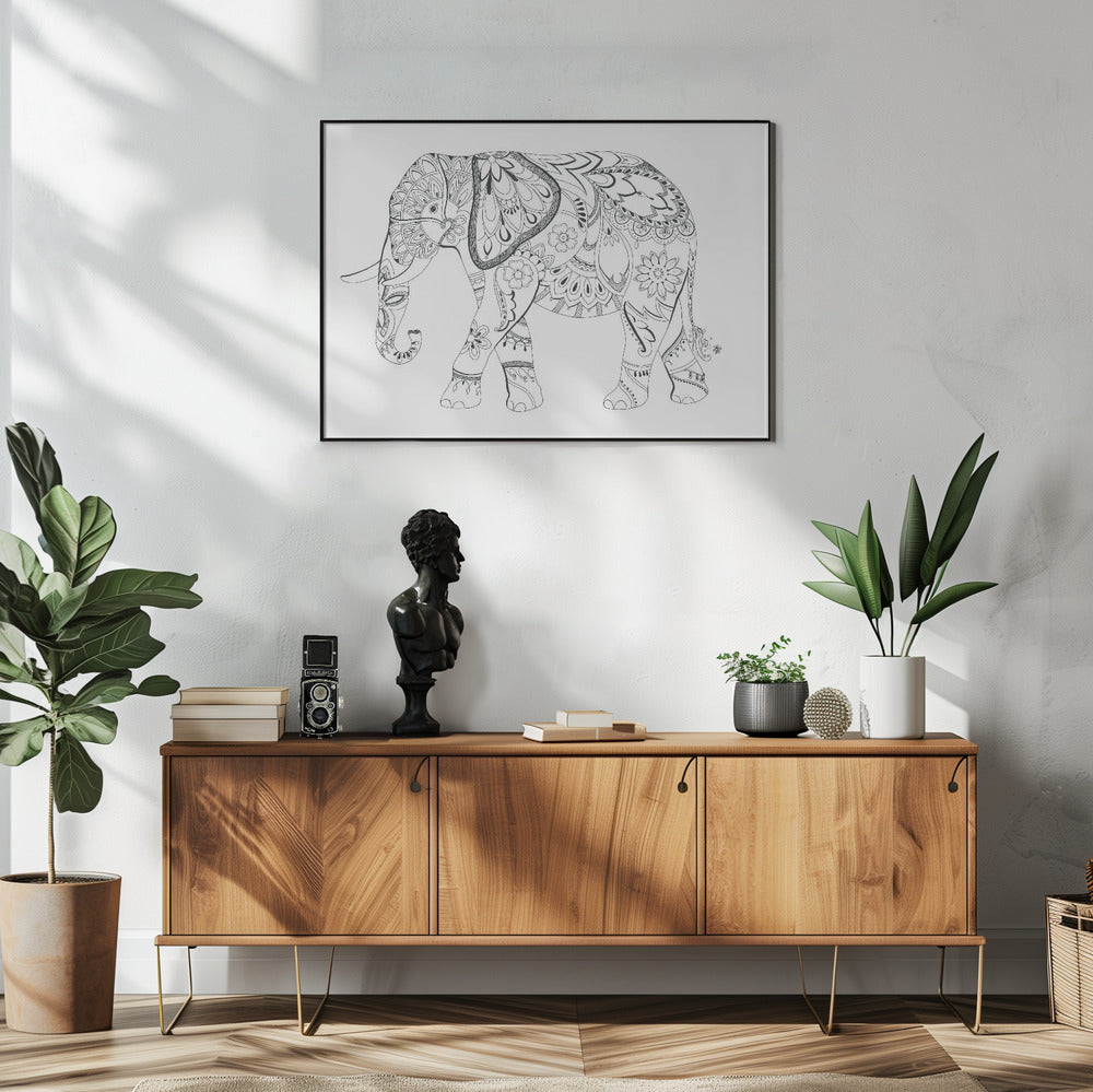 Olifant Mandala | Poster