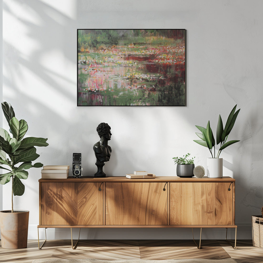 MonetMonetMonet ( Rood ) | Poster