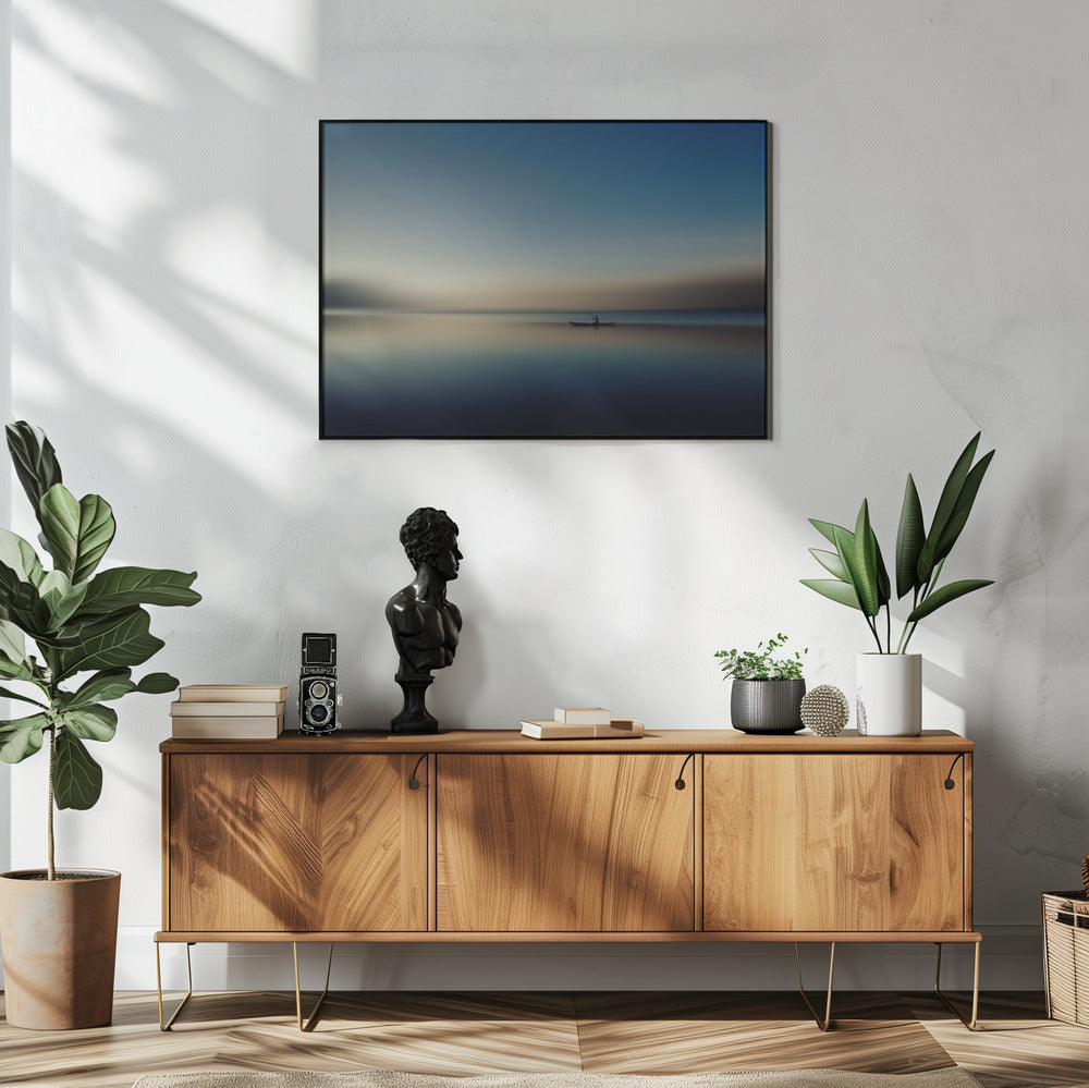 alleen ergens | Poster