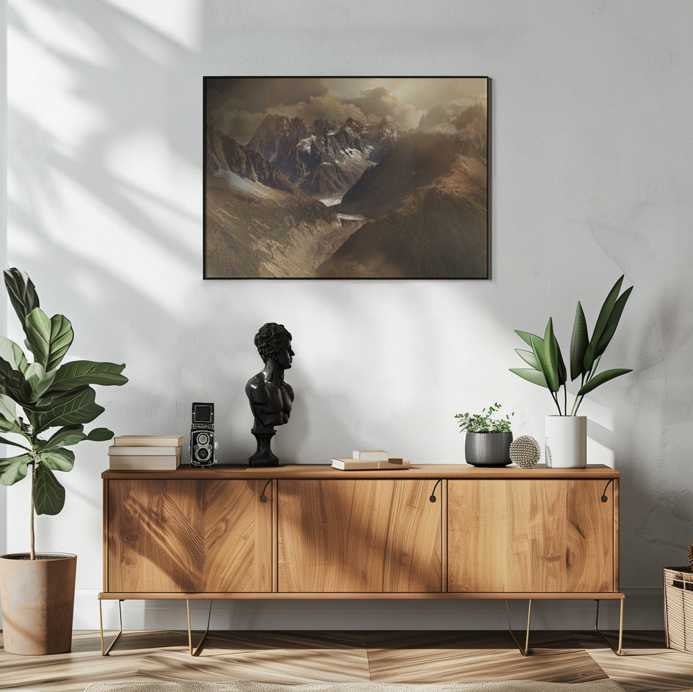 Mont Blanc Massief | Poster