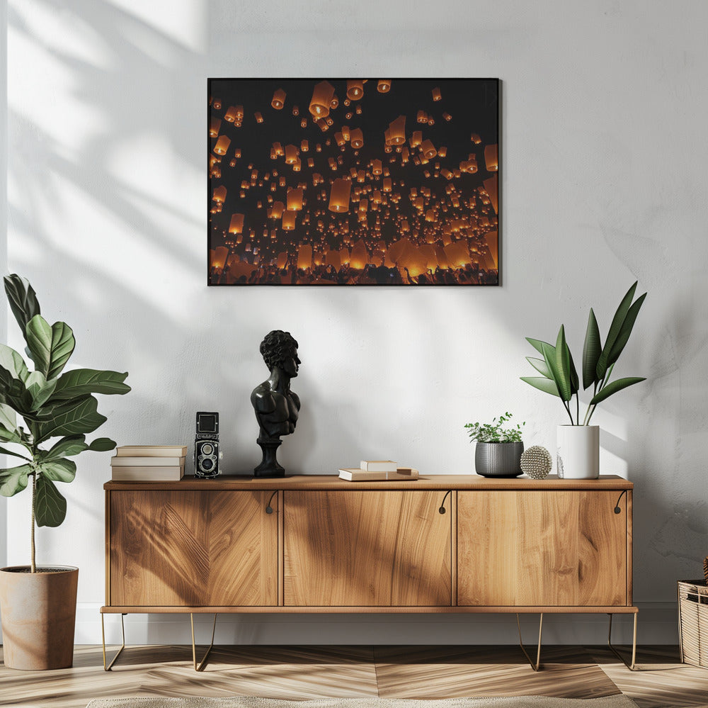 Drijvende lantaarns | Poster