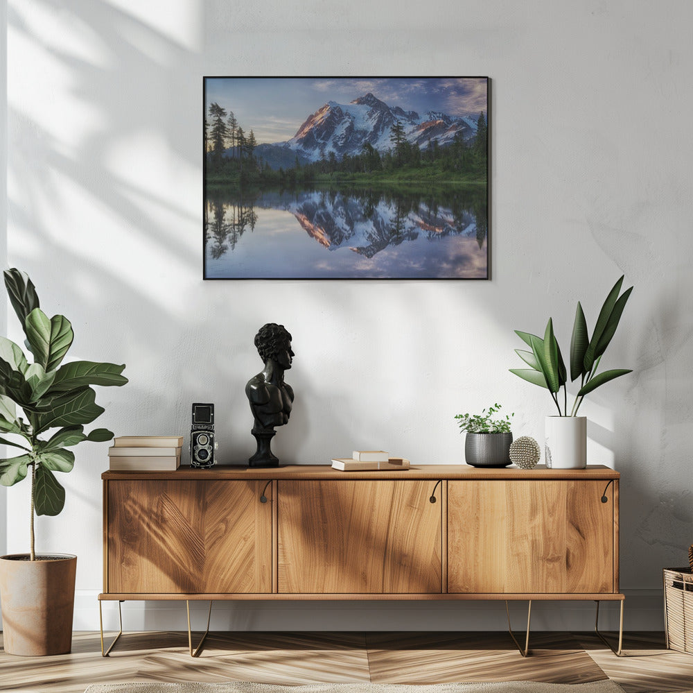Sunrise on Mount Shuksan | Poster