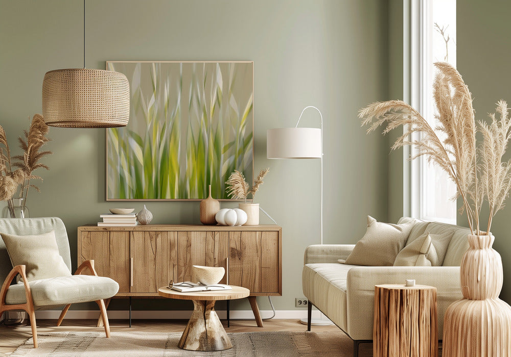 Dansend riet | Canvas