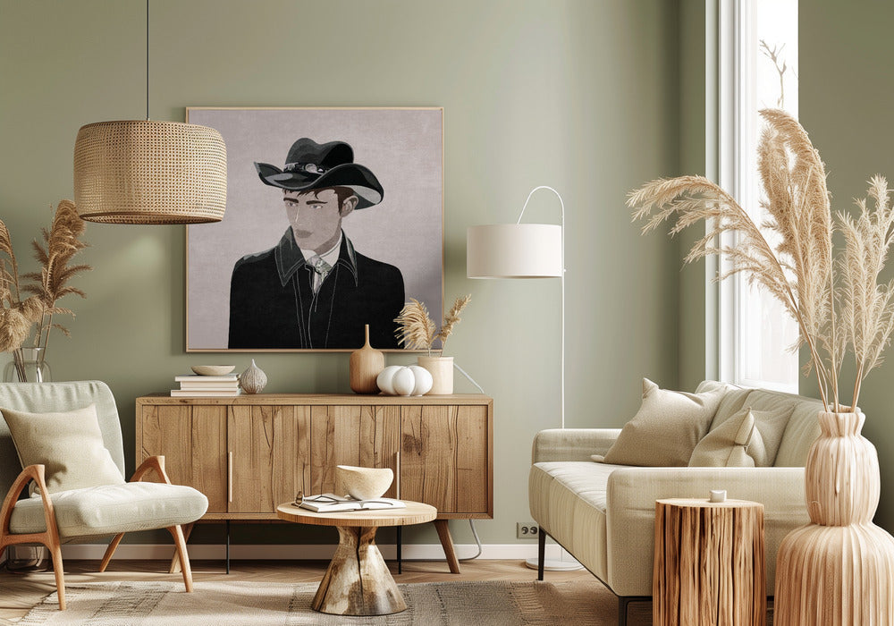 Westerse elegantie | Canvas