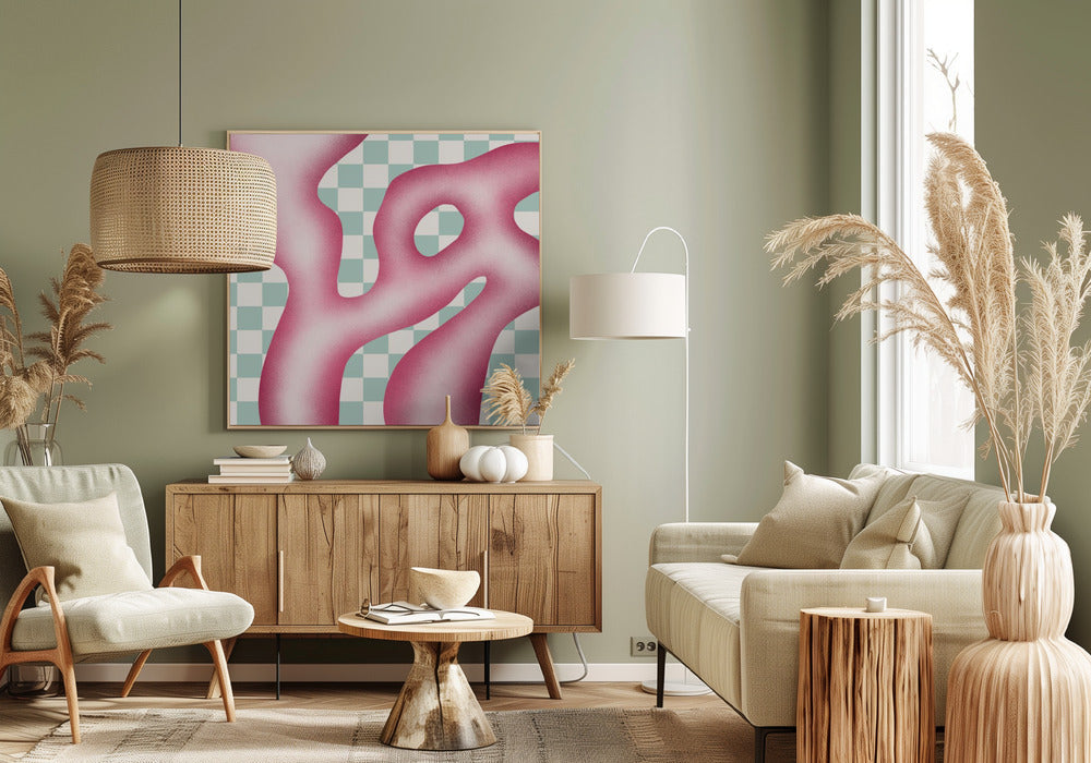 Abstracte vloeistof 09 | Canvas