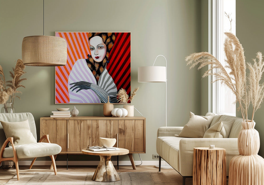 Mevrouw Pauw | Canvas