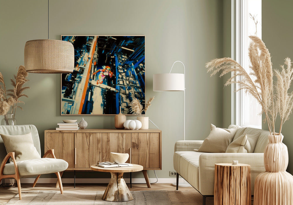 Superheldin | Canvas