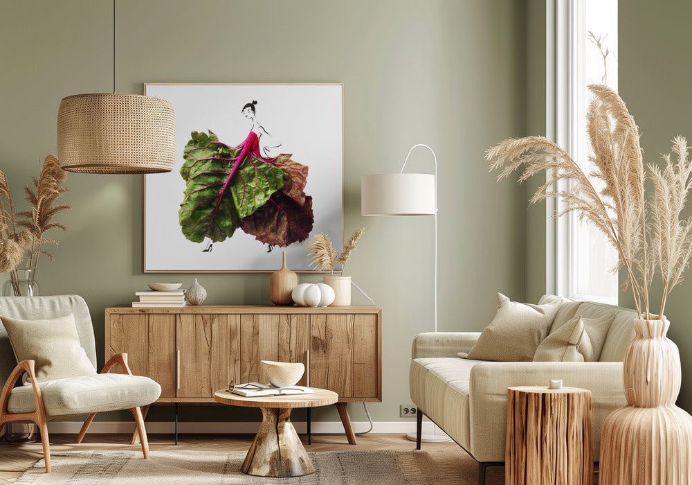 Snijbiet op | Canvas