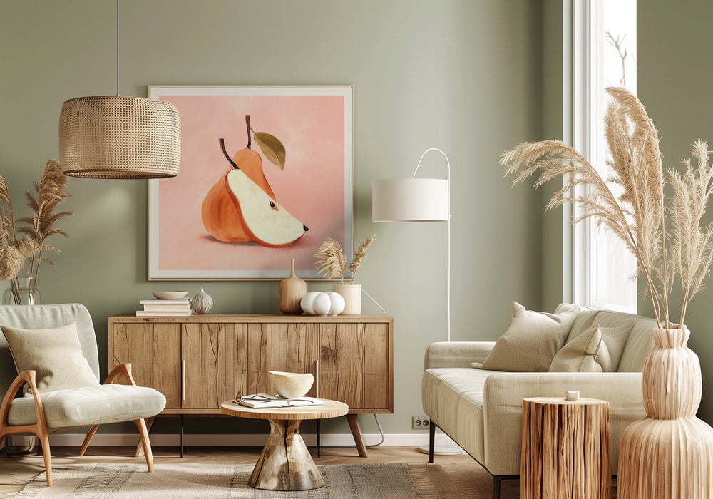 Gestileerde peer | Canvas