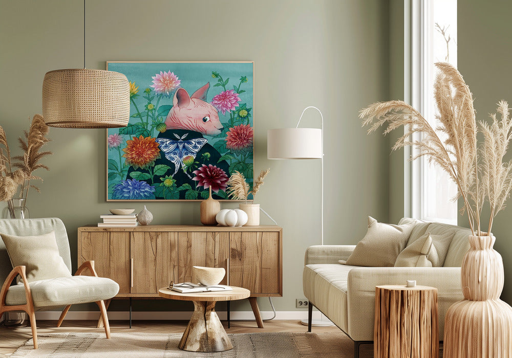 Bloeiend | Canvas