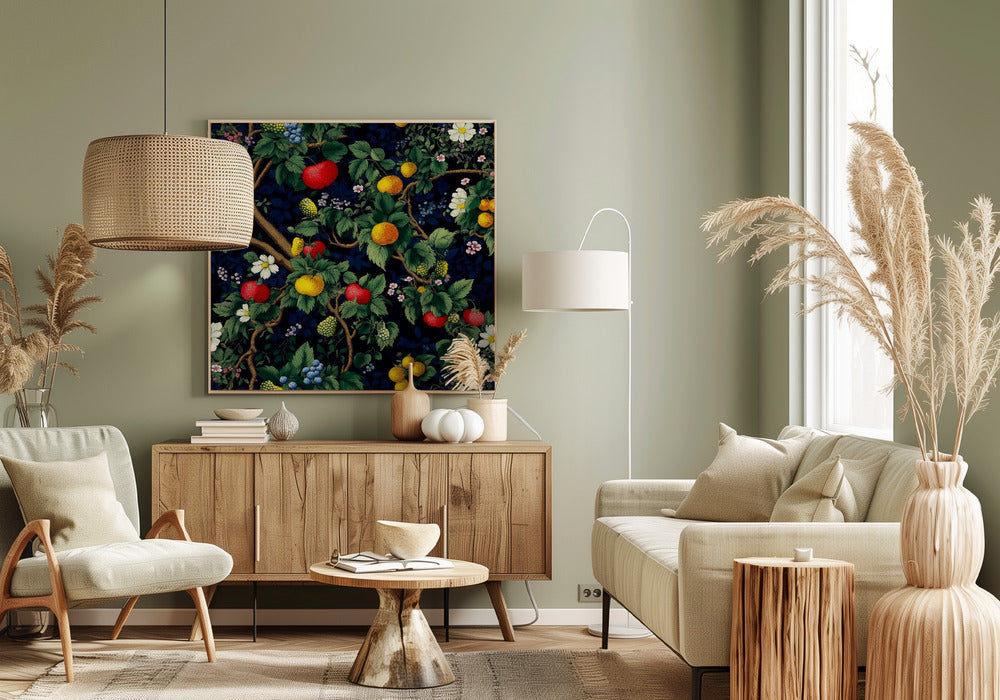 Levendige Boomgaardvreugde | Canvas