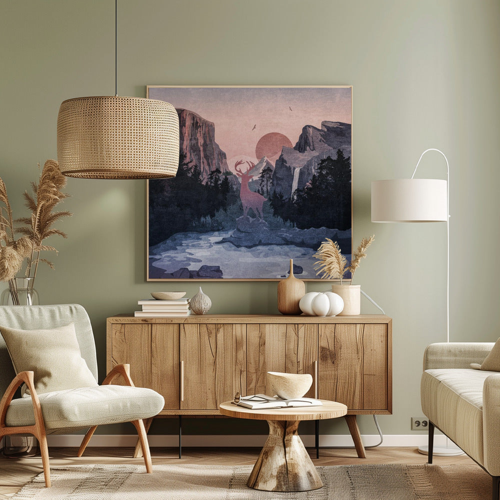 Majestueuze dageraad | Canvas
